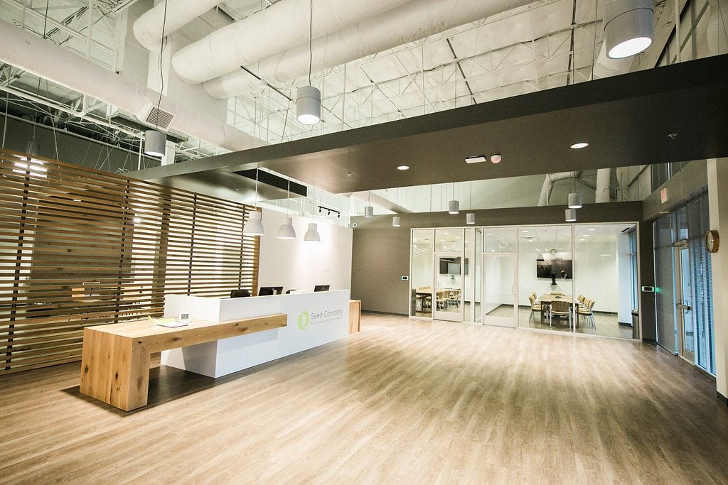 The Seed Company - Gordon Highlander - Office Interior Project - Receptionist
