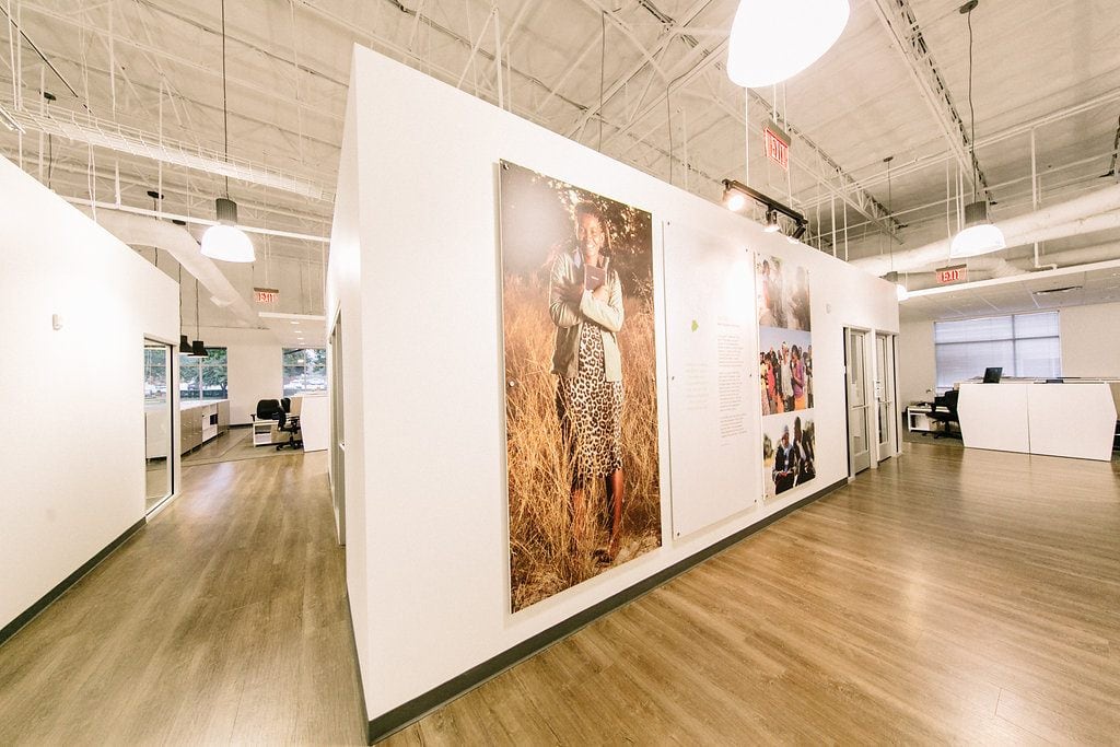 The Seed Company - Gordon Highlander - Office Interior Project - Art Walls