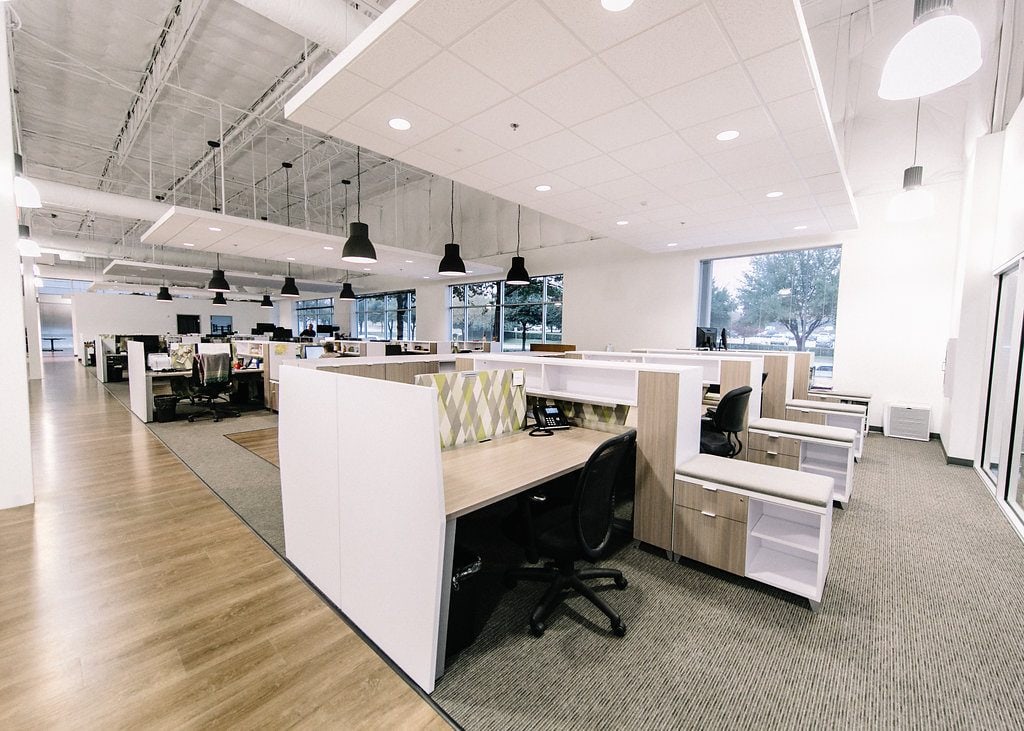 The Seed Company - Gordon Highlander - Office Interior Project - Cubicles