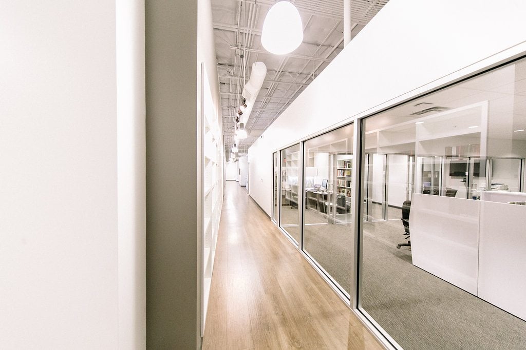 The Seed Company - Gordon Highlander - Office Interior Project - Office Hallway