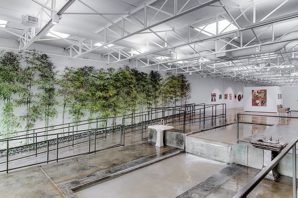 Sherle Wagner - Gordon Highlander - Showroom Project - Waterfall and Tree features