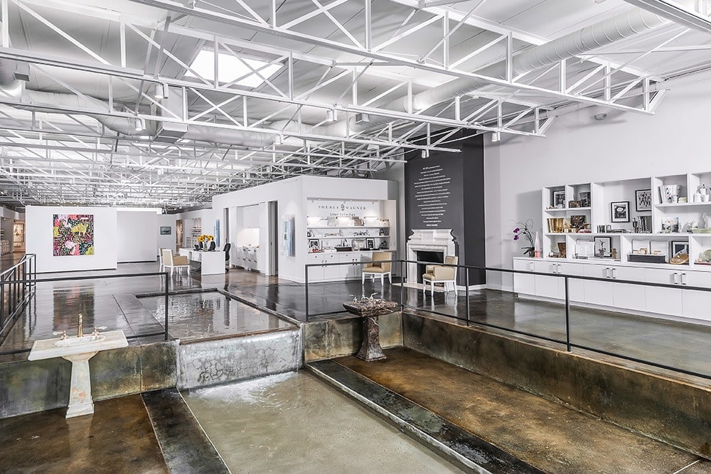 Sherle Wagner - Gordon Highlander - Showroom Project - Front Waterfall Feature