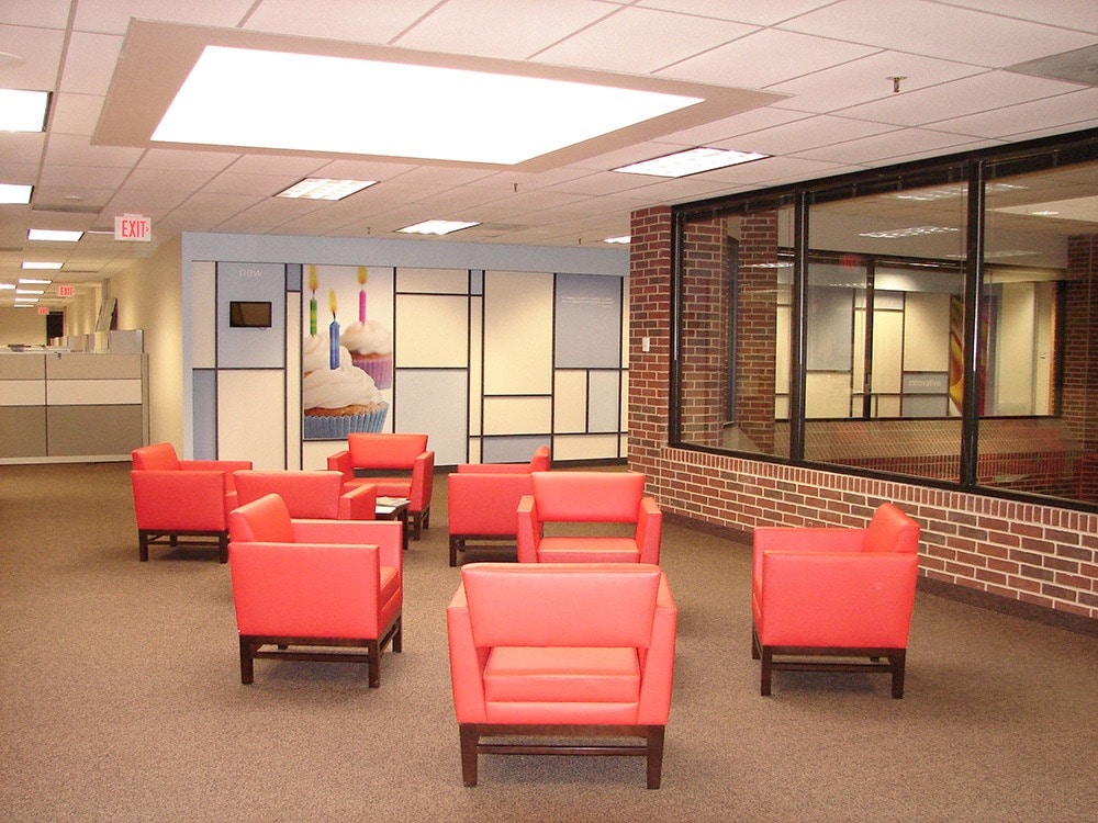 Michaels Corporate - Gordon Highlander Office Restack Project - Waiting Room