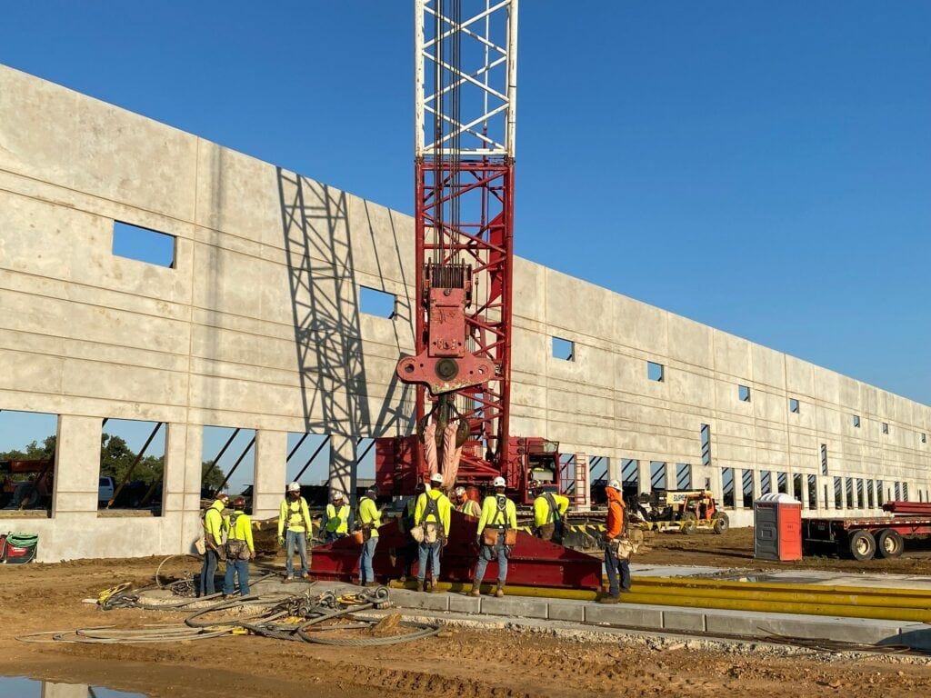 Gordon Highlander - Shell Construction - Ground Up - Industrial Construction in Texas